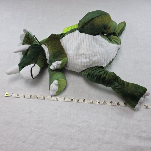 Triceratops Dinosaur Backpack Plush Stuffed Animal Adventure Planet - Picture 7 of 7